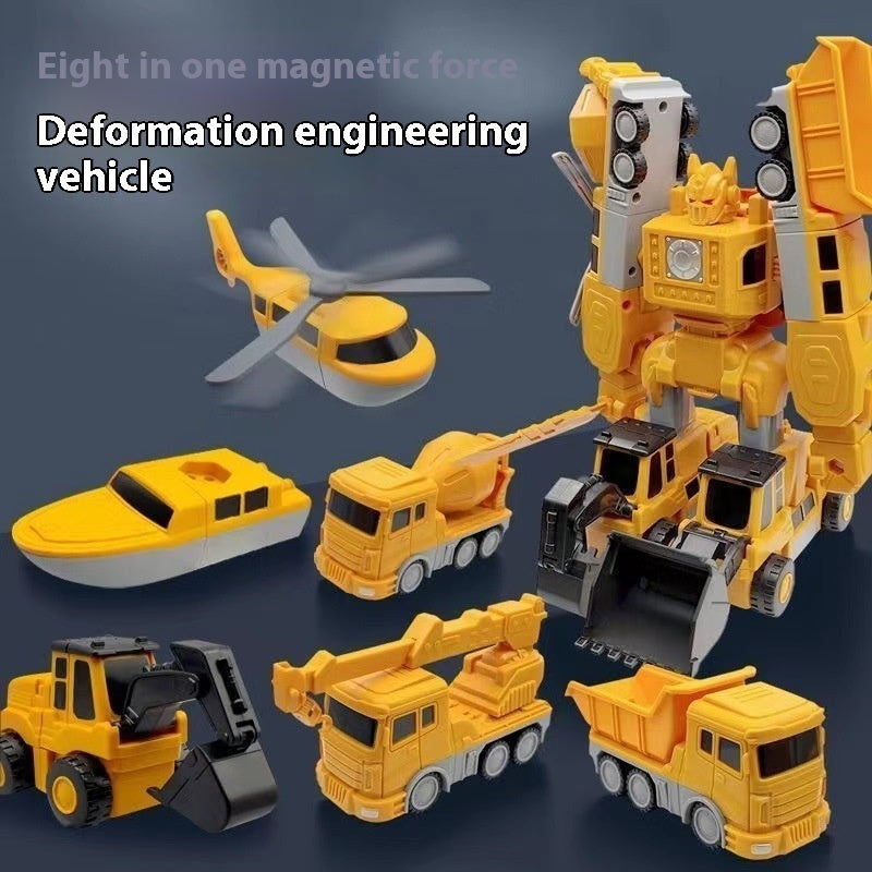 TransformTech Magnetic Construction Car Building Toy