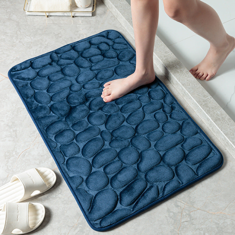 MemoryStone - Embossed Non-slip Bath Mat