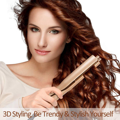 SleekWave - 2 In 1 Twist Straightening Curling Iron