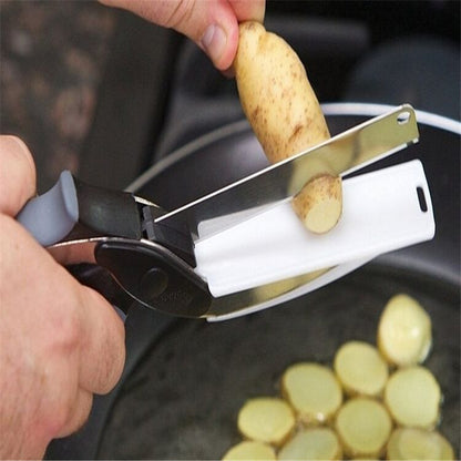 SliceEase - Vegetable Slicer Cutter Scissor