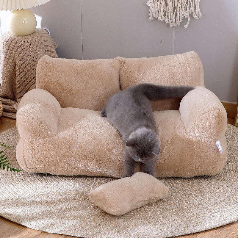 NapPur - Luxury Soft Warm Cat Bed