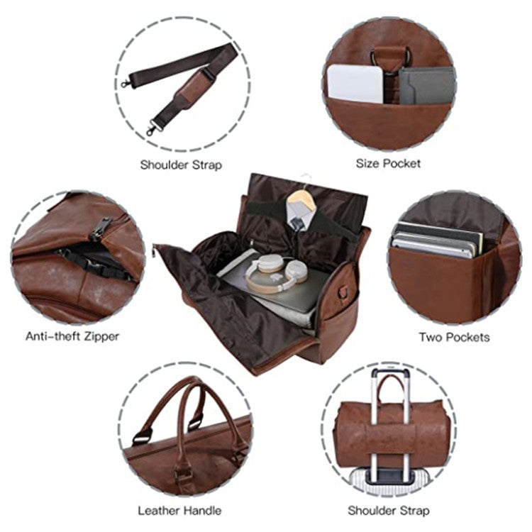 TravaDuffle - The Convertible Duffle Garment Luggage