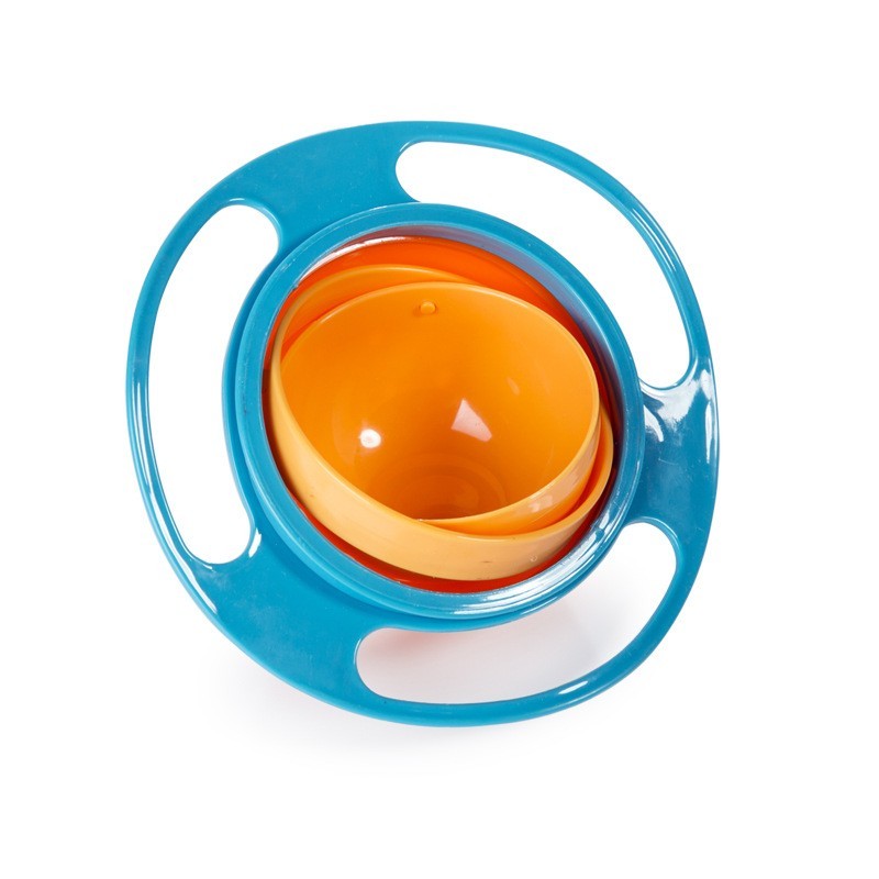 SpinSnack - 360° Spill-Proof Gyro Bowl