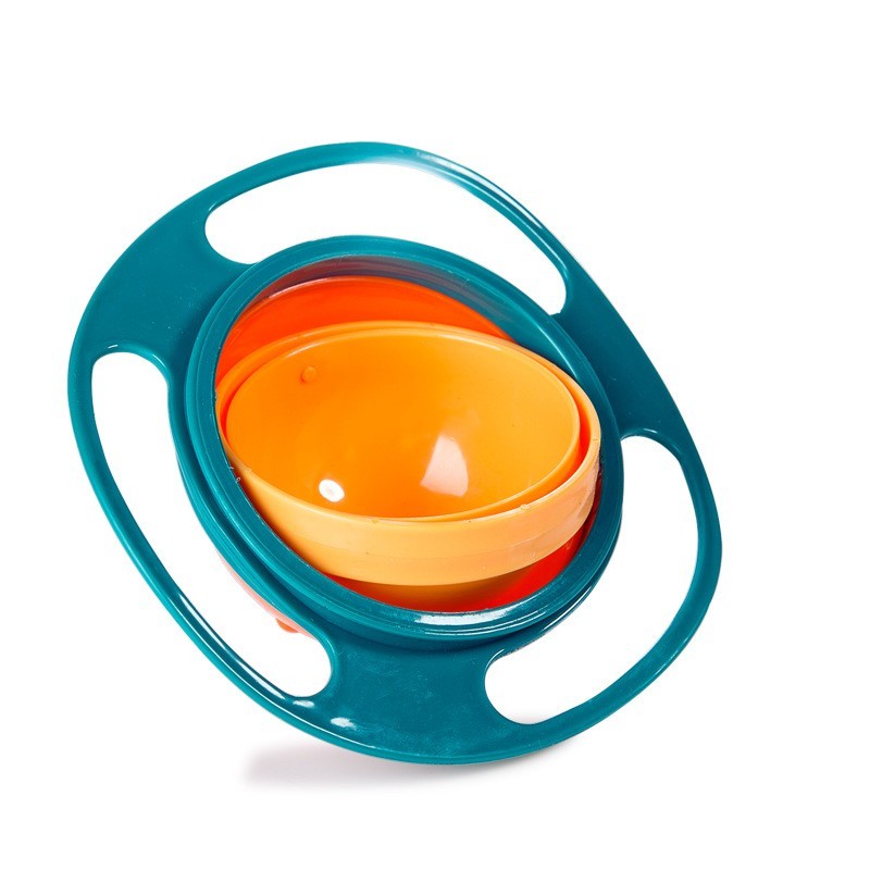 SpinSnack - 360° Spill-Proof Gyro Bowl