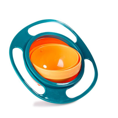 SpinSnack - 360° Spill-Proof Gyro Bowl