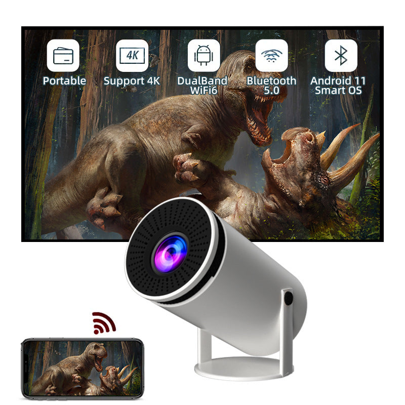 FlexViewPro - 4K Android 11 Portable Projector