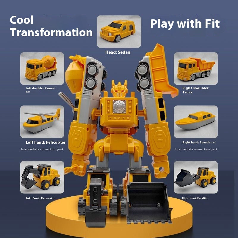 TransformTech Magnetic Construction Car Building Toy