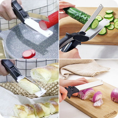 SliceEase - Vegetable Slicer Cutter Scissor