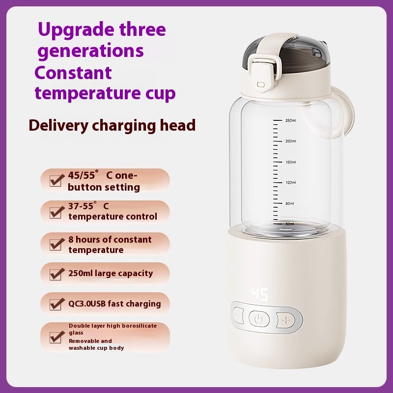 SnugHeat On-the-Move Electric Baby Nursing Bottle Warmer