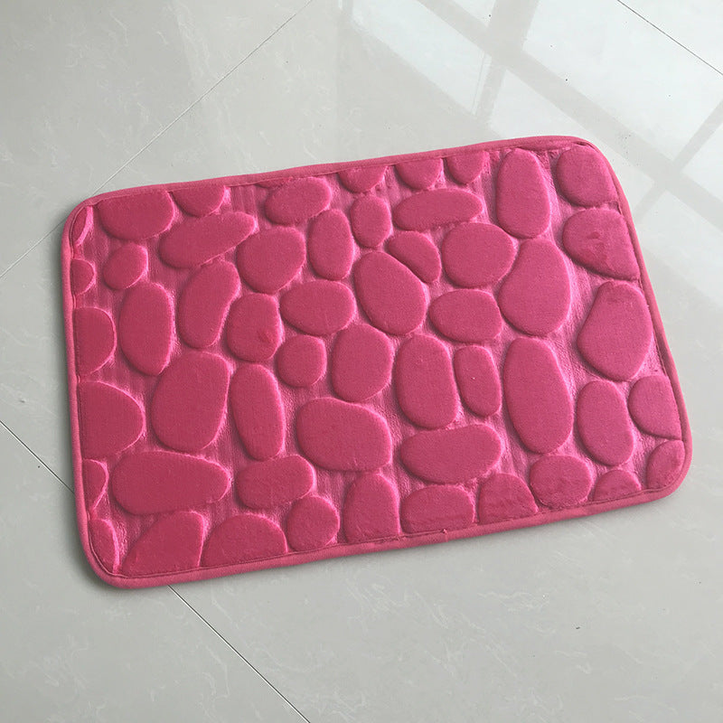 MemoryStone - Embossed Non-slip Bath Mat