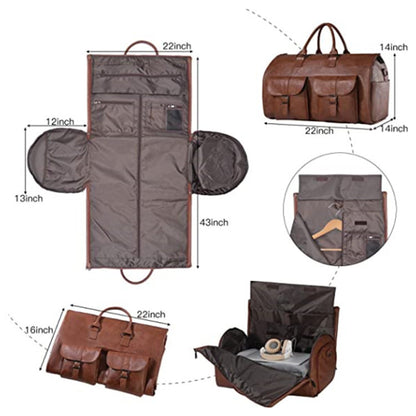 TravaDuffle - The Convertible Duffle Garment Luggage