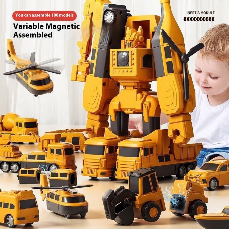 TransformTech Magnetic Construction Car Building Toy