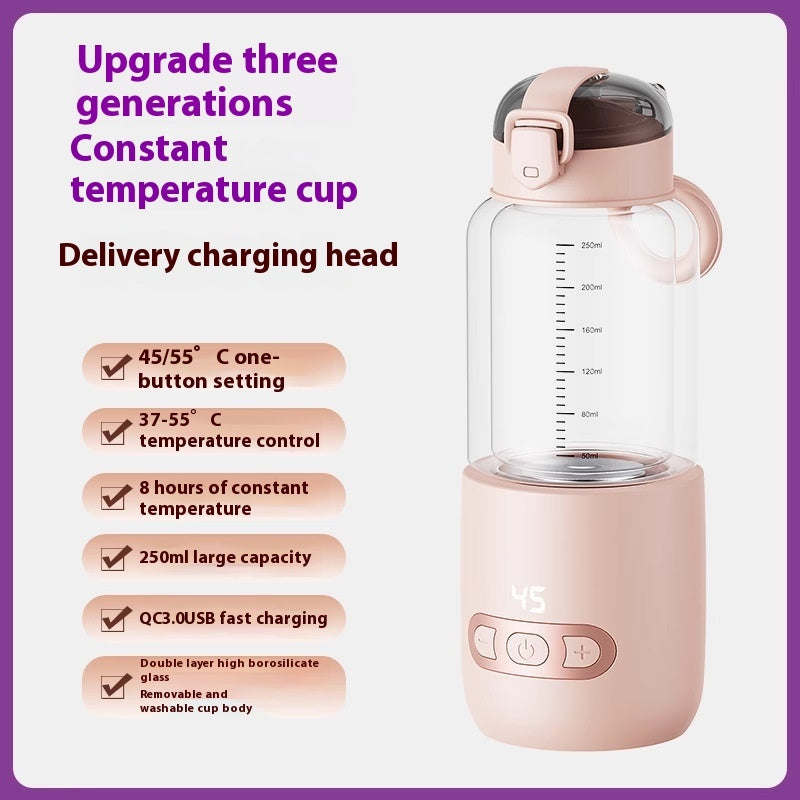 SnugHeat On-the-Move Electric Baby Nursing Bottle Warmer