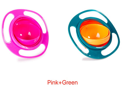 SpinSnack - 360° Spill-Proof Gyro Bowl