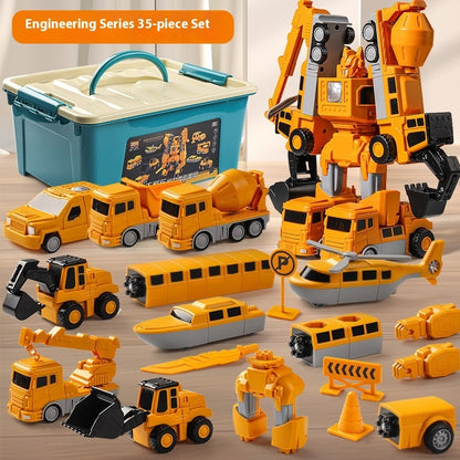 TransformTech Magnetic Construction Car Building Toy