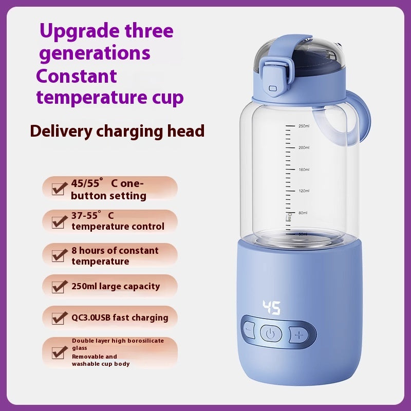 SnugHeat On-the-Move Electric Baby Nursing Bottle Warmer